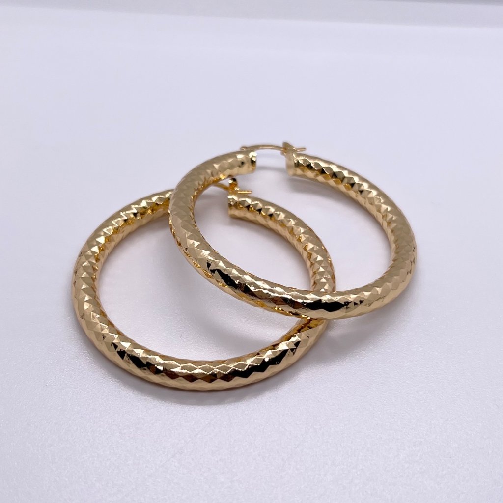 Classic Hoops Earrings, Gold Filled Jewelry